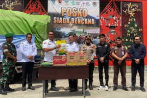 Sekretaris BNPP Tinjau Banjir Landak: Pengendalian Banjir Krusial demi Kelancaran Akses Menuju PLBN Entikong