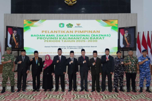 Segar dan Visioner, Gubernur Ria Norsan Lantik 5 Pimpinan Baznas Kalbar 2025-2030