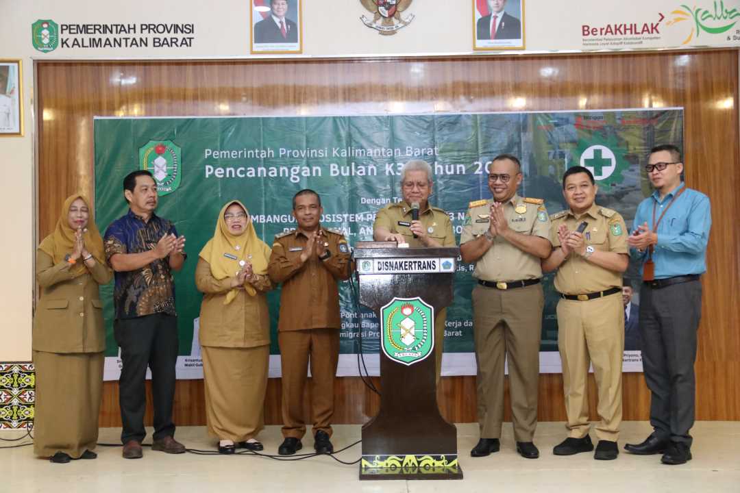 Targetkan Nihil Kecelakaan Kerja, Pemprov Kalbar Dorong Perusahaan Perkuat Sistem Manajemen K3