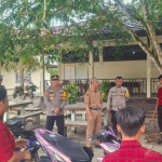 Polsek Mandor Tertibkan 21 Knalpot Brong Milik Pelajar, IPDA Bernadus: Siswa Wajib Buat Surat Pernyataan