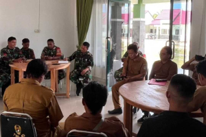 Pasi Ter Kodim Landak Kumpulkan Kepala Desa, Pastikan Program Koperasi Merah Putih Tepat Sasaran