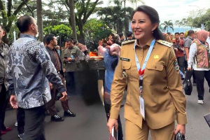 Hadir di Rakornas Sentul, Bupati Karolin Siap Selaraskan Program Prioritas Presiden Prabowo di Kabupaten Landak