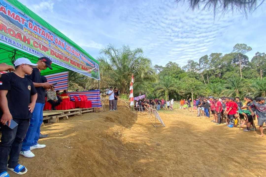 Meriahkan Tradisi Baroah, 36 Tim Sepak Bola Bertarung di Open Turnamen Roah Cup Sairi Bagan 2026